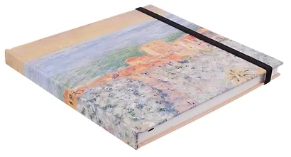 Скетчбук "К.Моне" 230*220, 50 листов, 160г/м2, твердая обложка, в ассортименте - фото 6