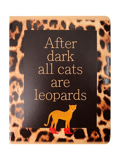 Тетрадь 48 листов в клетку "Леопард" - фото 2