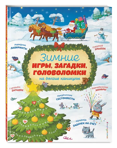 Зимние игры, загадки и головоломки на долгие каникулы - фото 3