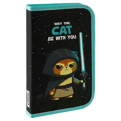 Пенал 1 отделение "Fighter" 19*11,5 см - фото 1