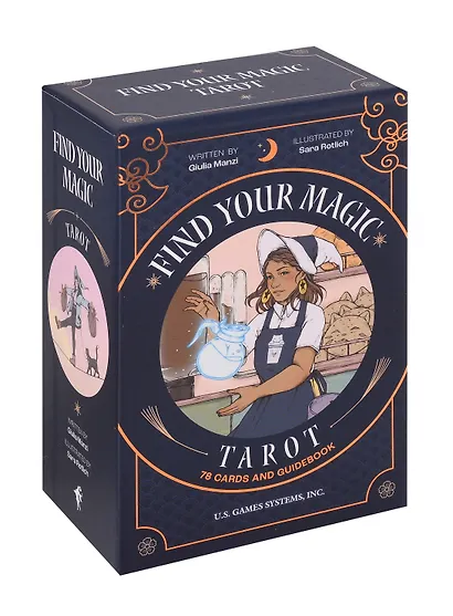 FIND YOUR MAGIC TAROT (78 карт+инструкция) - фото 1