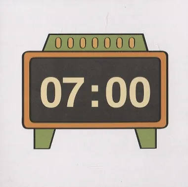 Часы и время. Карточки в лапочке. 33 карточки с заданием на обороте - фото 4