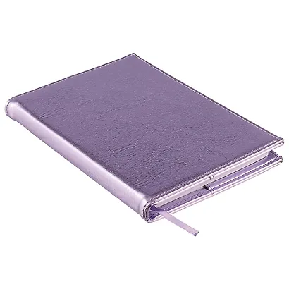 Ежедневник Escalada «Шевро», сиреневый, недатированный, 96 листов, А5 - фото 2