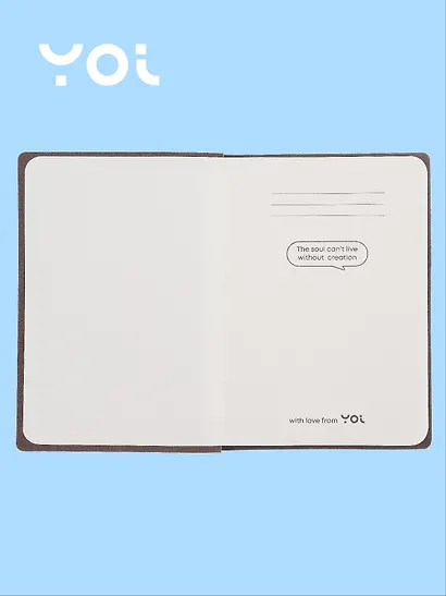 Записная книжка А6 80 листов, нелинованная, "Mint", Yoi - фото 3