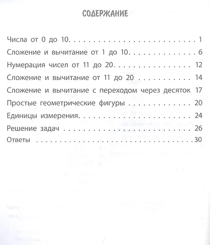 Тренажер. Математика. 1 класс - фото 2