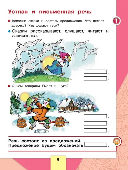 Русский язык. Азбука. 1 класс. Учебник. В двух частях. Часть 1. ФГОС 2021 - фото 3