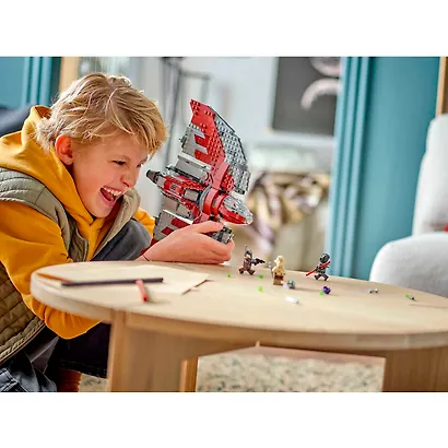 LEGO Star Wars: Джедайский шаттл T-6 Асоки Тано, 599 деталей (75362) - фото 10