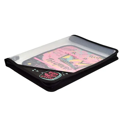 Папка для труда А4 "ТЫ СУПЕР!" 32,8*22,8см, пластиковая, молния с 3х сторон, внутр.блок для канц.принадлежностей - фото 3