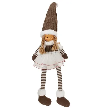 Игрушка набивная Девочка, 4 варианта (53 см) - фото 4