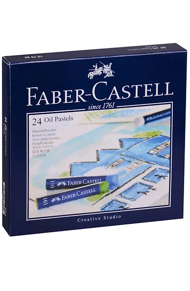 Пастель масляная «Studio Quality», 24 цвета - фото 3