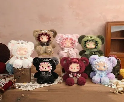 Коллекционные игрушки-сюрприз Пушистик (Lovely Emma) "Медвежий союз", 15см, 12-Luckyemma-05, Blind Box, Lucky Emma 15+ - фото 5