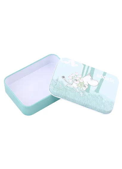 Шкатулка MOOMIN Муми-тролль с букетом (9х7х3) (металл) (12-21695-MT-001) - фото 2