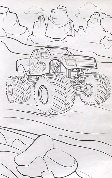 ЛЮБИМАЯ РАСКРАСКА эконом А4. ГОНКИ - фото 4