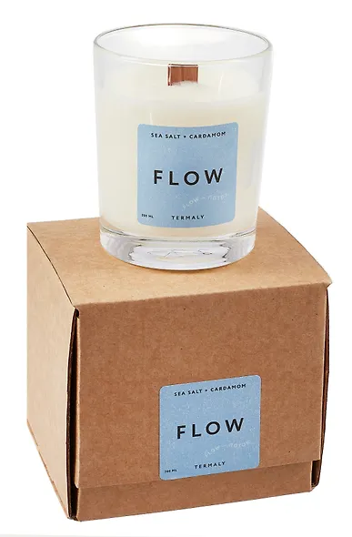 Свеча ароматическая Flow (Морская соль,Кардамон) (200мл) (7TICAN_FLOW) - фото 3