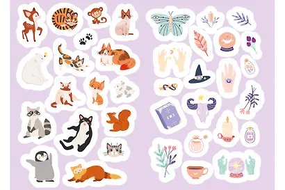 Стикербук. Наклейки для ежедневника - фото 2