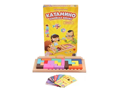 Настольная игра «Катамино», семейная версия Стиль Жизни - фото 2