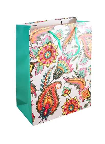 Пакет А3 31*42*12 "Цветы" жен., бум.мат.ламинат - фото 1