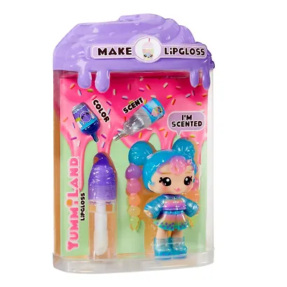 Кукла Бритни Боба (бабл ти) с набором для изготовления блеска для губ для детей, Yummiland (67903) - фото 2
