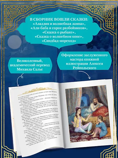 Аладдин и волшебная лампа (иллюстрации А. Рейпольского) - фото 5