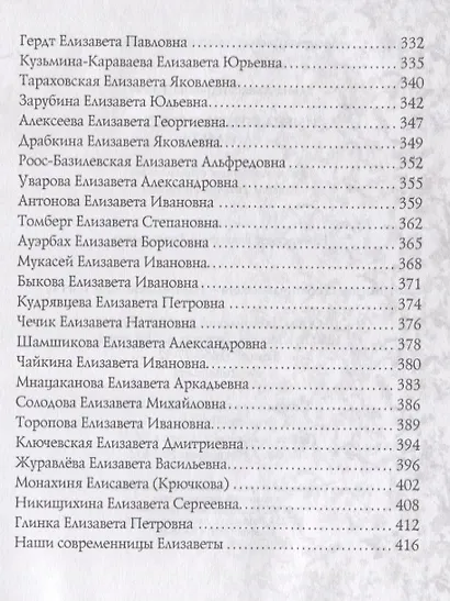 Елизавета. Имена женщин России - фото 5