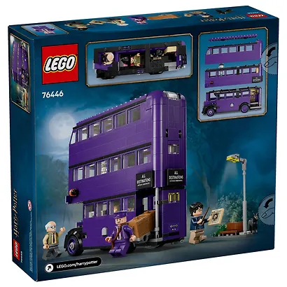 LEGO Harry Potter: Поездка на автобусе Ночной рыцарь, 499 деталей (76446) - фото 3