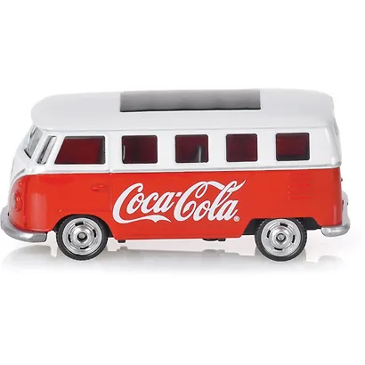 450026 Машинка литая коллекционная Motor City - Die-сast модель Coca-Cola 1963 Volkswagen T1, масштаб 1:50 (металлическая), возраст 14+ - фото 7
