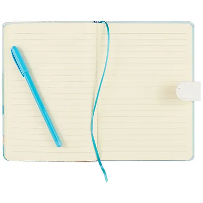 Блокнот с магнитной застёжкой «Девочка и единорог», 128 листов, 19 х 13 см - фото 3