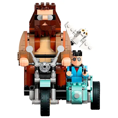 LEGO Harry Potter: Поездка Хагрида и Гарри на мотоцикле, 617 деталей (76443) - фото 6