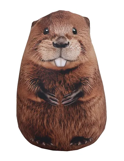 Подушка декоративная антистресс Бобёр (30х20) (АН2025-20) - фото 1