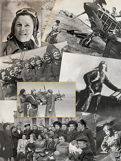 Защищая Родину. Летчицы Великой Отечественной - фото 6