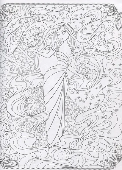 РАСКРАСКА-АНТИСТРЕСС. КАРТЫ ТАРО - фото 3