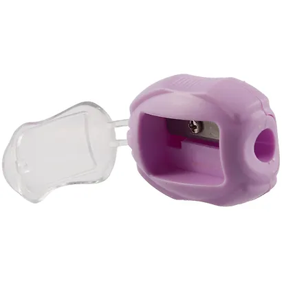 Точилка 1отв. "Trendy colors" с контейнером, ассорти - фото 2