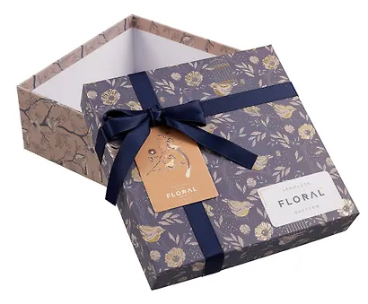 Коробка подарочная "Birds" 18*18*7.5см, картон - фото 2