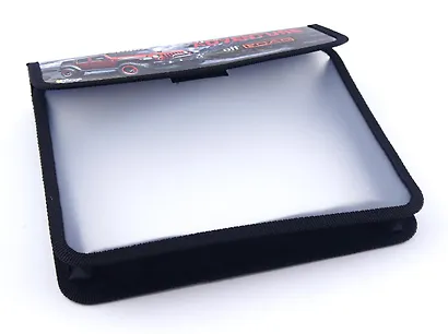 Папка для тетрадей А5 "Внедорожник красный" липучка, Оникс - фото 3