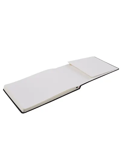 Скетчбук А5 (14,5*21,2) 100л "Make your mark" черн.тв.переплет, резинка, ляссе, инд.уп. - фото 12