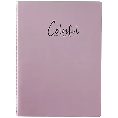 Тетрадь в линейку "Металлик", B5, 40 листов, в ассортименте - фото 1