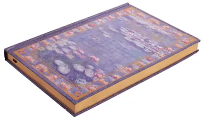 Книга для записей "К. Моне. Водяные лилии" А5, твердая обложка - фото 3