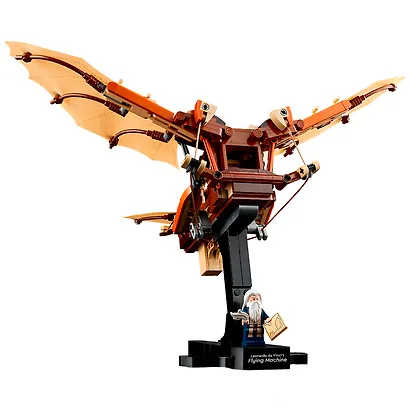 10363 Конструктор LEGO Icons Летающая машина Леонардо Да Винчи, 493 деталей, возраст 18+ - фото 7