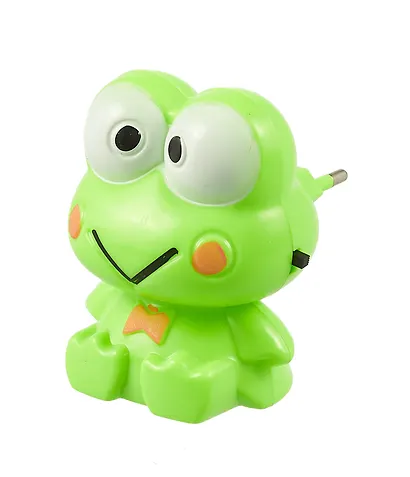 Ночник Лягушонок (220V) (пластик) (9х6) (блистер) (12-18688-163) - фото 2