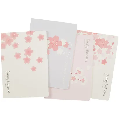 Тетрадь в линейку Languo, Cherry blossoms, B5, 48 листов, в ассортименте - фото 6