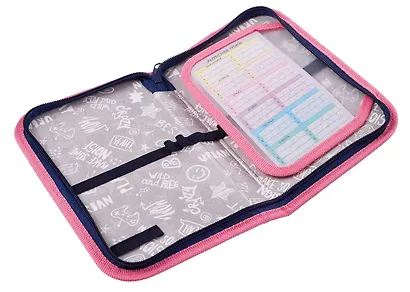 Пенал 1 отделение "Яркие бабочки" 21*13,5 см, молния, полиэстер - фото 4