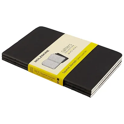 Набор книг для записей Moleskin Cahier Journal Pocket, 3 штуки, мягкая обложка, 32 листа, А6 - фото 2