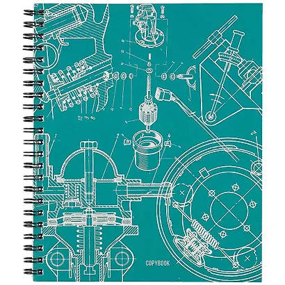 Тетрадь в клетку Listoff, "Чертежи", 96 листов, в ассортименте - фото 6