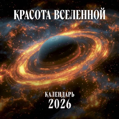 Красота Вселенной. Календарь настенный на 2026 год (300х300 мм) - фото 1