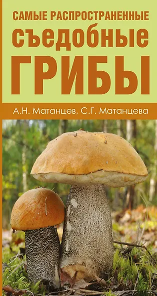 Грибы. Карманный атлас-определитель(1) = Самые распространенные съедобные грибы(2). (Оформление: 2) - фото 1