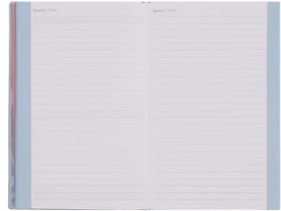 Еженедельник дат. 2026г. А6+ 96л "Джут" розовый, кожзам, мягк.переплет, блинт.тиснение, тисн. фольгой, офсет, справ.мат-лы, вырубка, 2 ляссе, инд.уп - фото 12