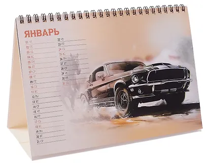 Календарь 2026г 216*147 "По дороге с легендой" настольный, домик - фото 5