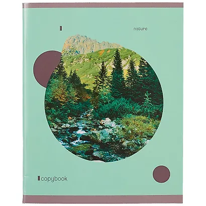 Тетрадь в линейку Listoff, "Гармония", 96 листов, в ассортименте - фото 1