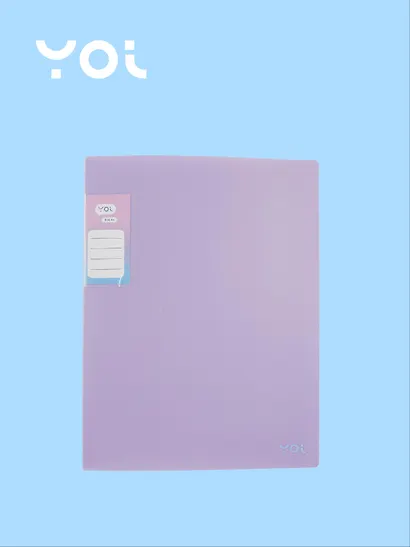 Пака 40 файлов, А4 "Pastel" в ассортименте, Yoi - фото 3