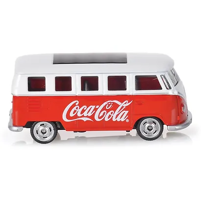 450026 Машинка литая коллекционная Motor City - Die-сast модель Coca-Cola 1963 Volkswagen T1, масштаб 1:50 (металлическая), возраст 14+ - фото 6